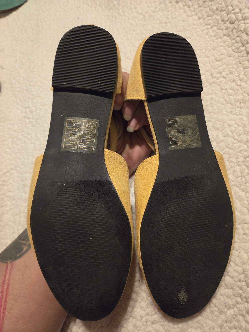 Modcloth T-Strap Suede Flats - Picture 4 of 4